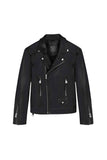 MEN'S V-FIT RENEGADE BLACK LEATHER JACKET