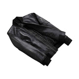 MEN'S CLASSIC BLACK LEATHER JACKET